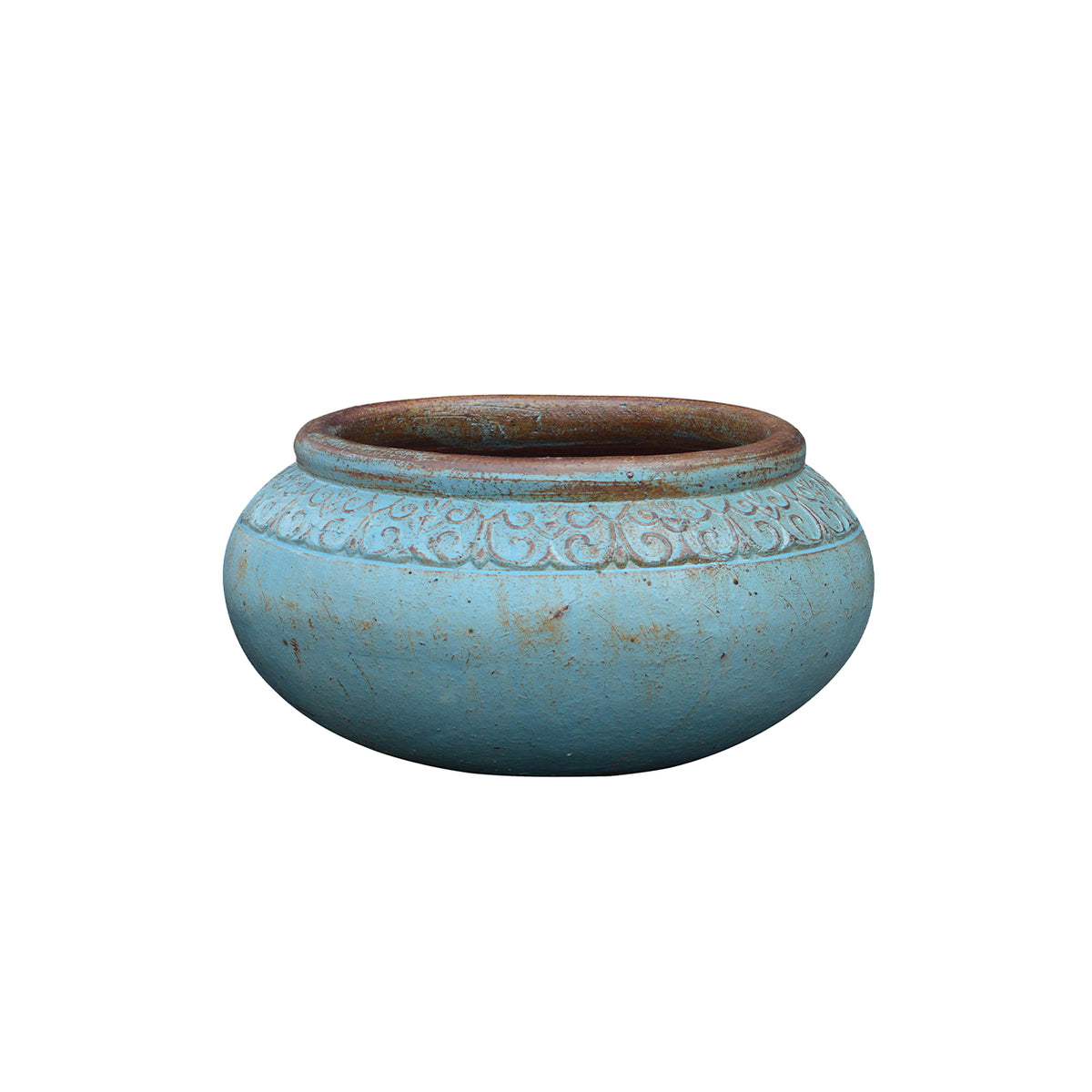 Antique Baja Rim Jar - 520