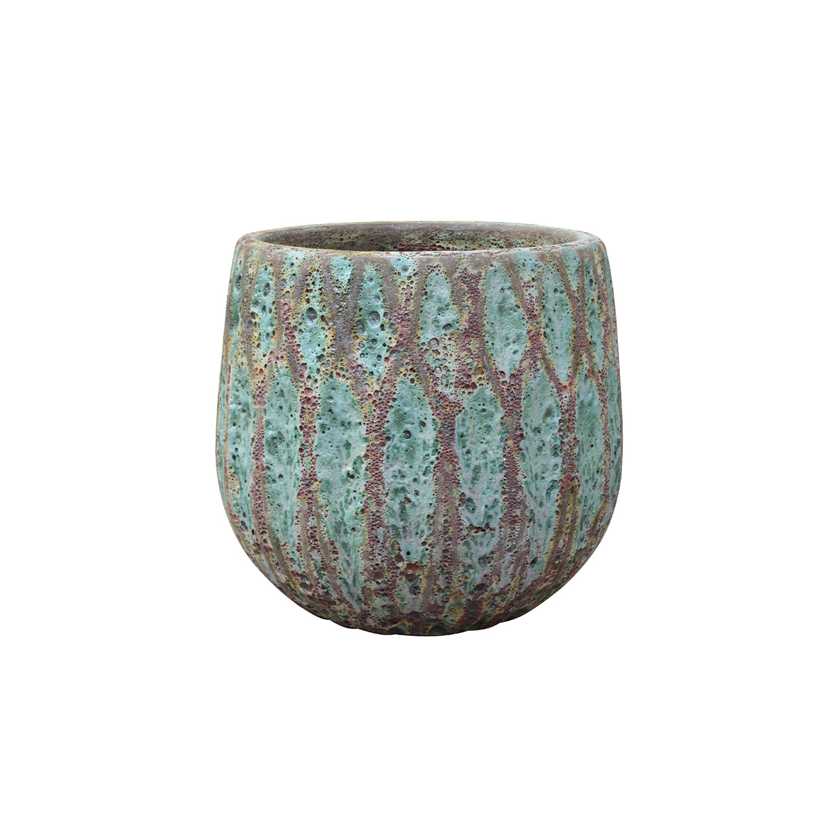 Antique Relief Cauldron - 436