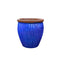 Wide Embossed Rim Jar - 494