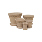 Vaso Relieve Con Escamas - 9
