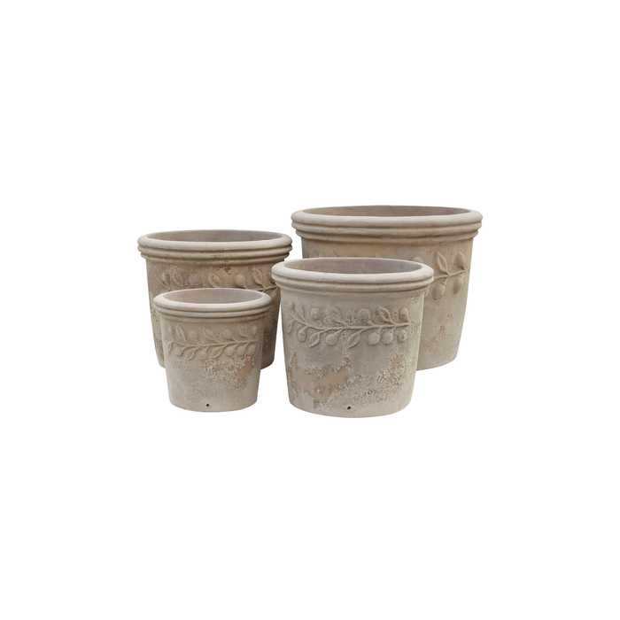 Vaso Relieve Dibujo Ramas XXL - 37