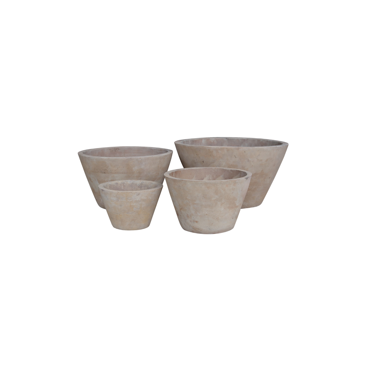 Vaso Liso Terracota Envejecida - 11