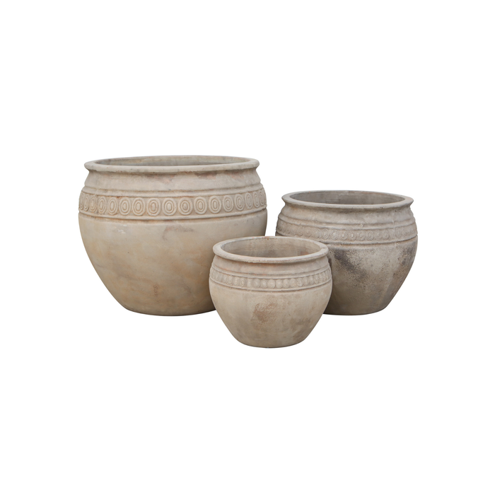 Campana Relieve Dibujo Circulos - 33