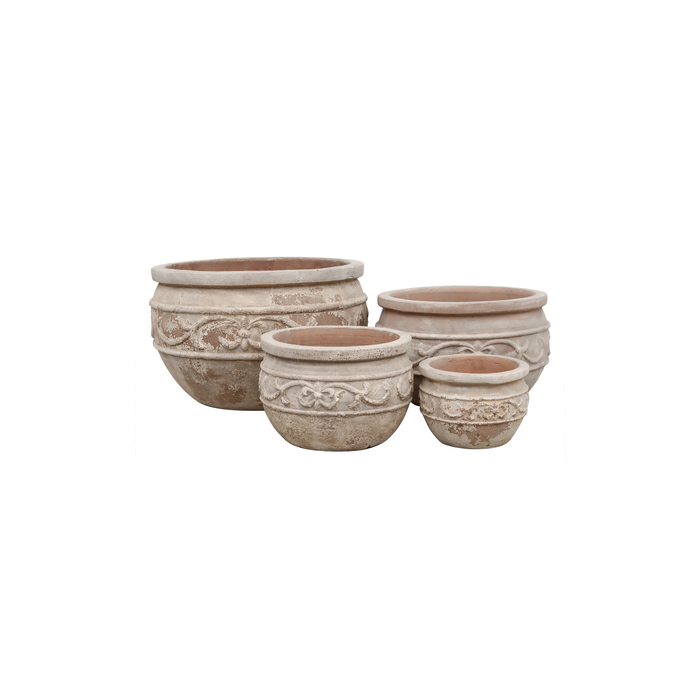Caldero Relieve Dibujo Natural - 35