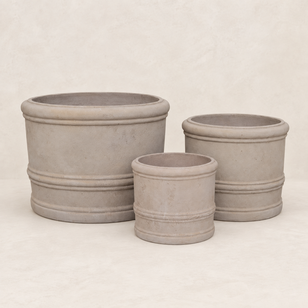 Maceta terracota envejecida acabado antiguo, diseño compacto de estilo artesanal - 17