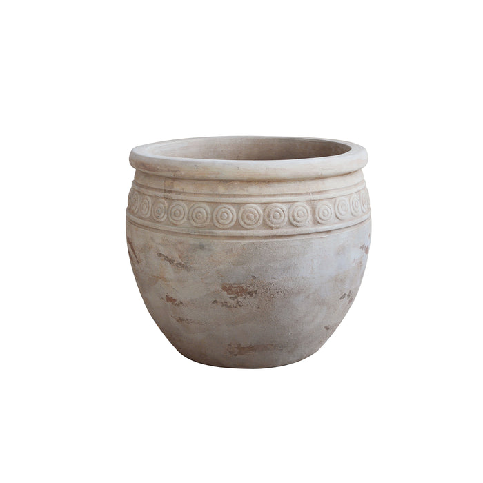 Antique Jar Embossed Edge - 663