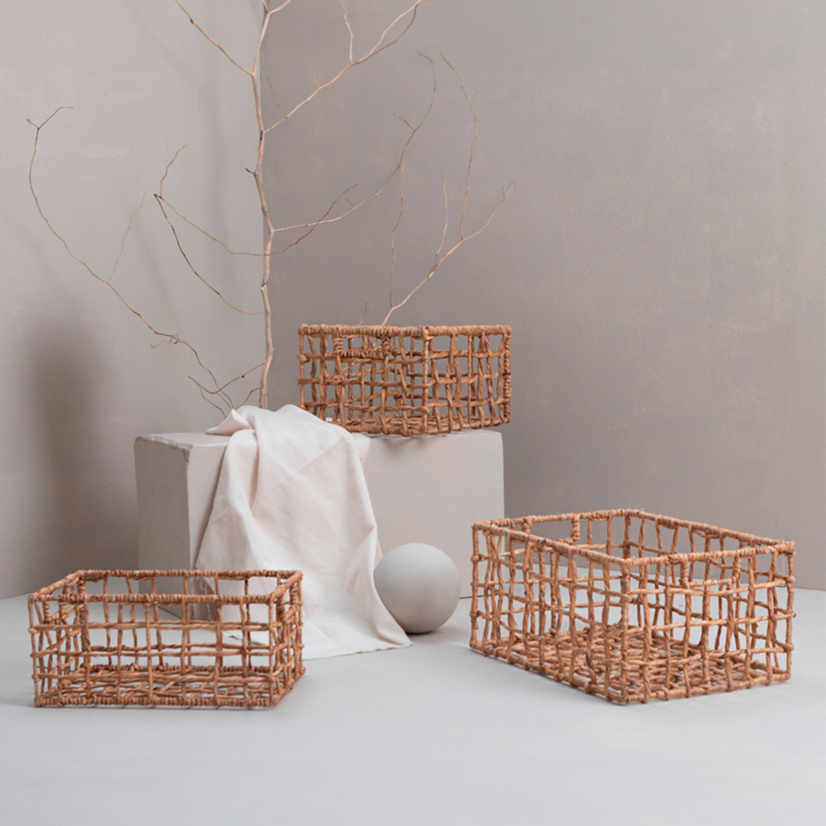 CESTA RECTANGULAR RIGIDA - 77