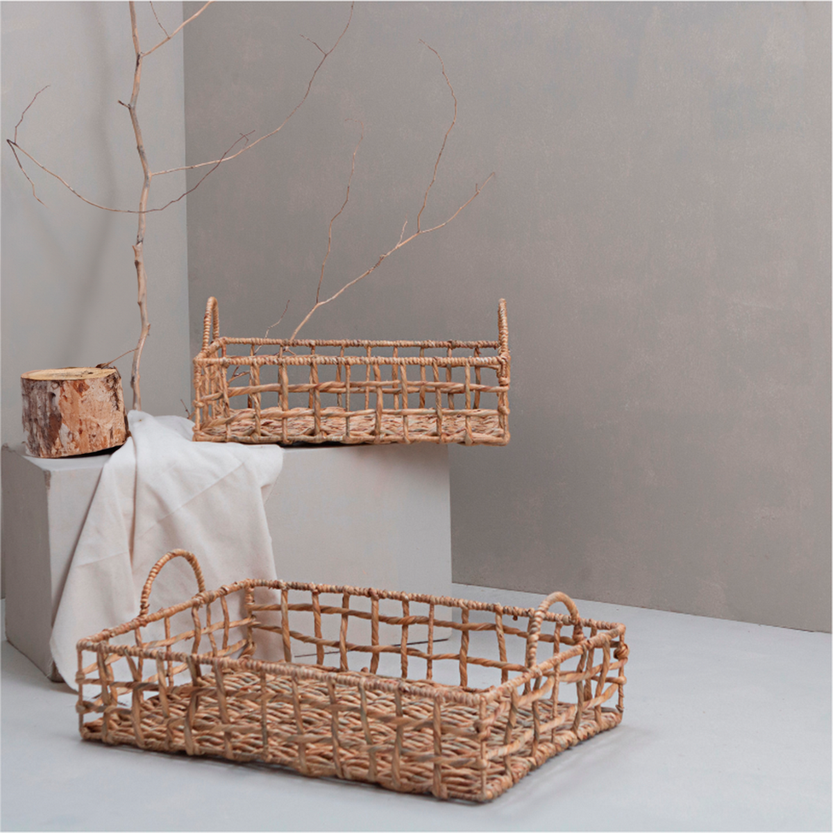 RIGID RECTANGULAR BASKET - 81