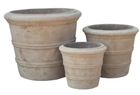Maceta vaso terracota envejecida con acabado antiguo, elegancia rústica atemporal - 15