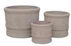Maceta terracota envejecida acabado antiguo, diseño compacto de estilo artesanal - 17