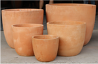 Set de 5 campanas de terracota, colección natural y armoniosa